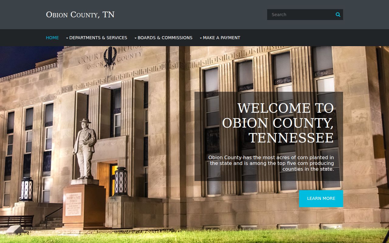 Official Obion County government homepage