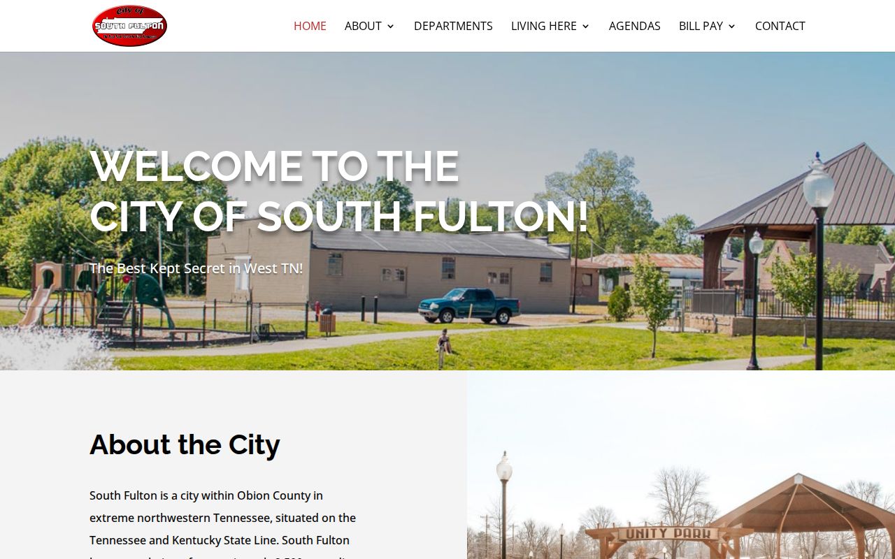 South Fulton Tennessee City Hall criminal record request routing